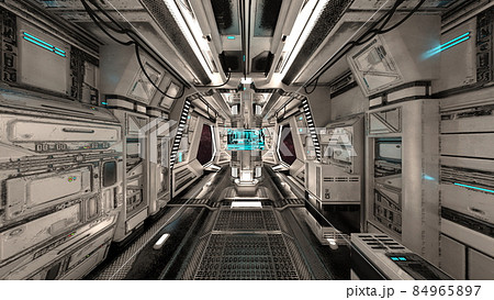 宇宙船内の風景 宇宙船内の風景 84965897