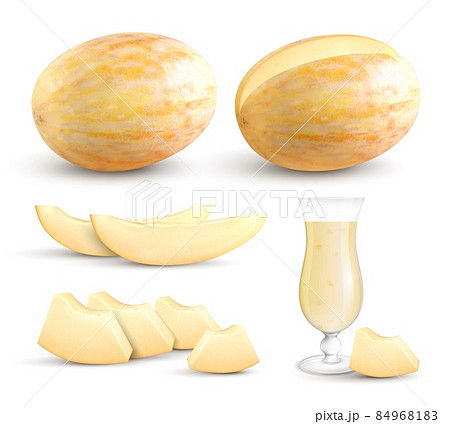 Meloen Realistic Set 84968183