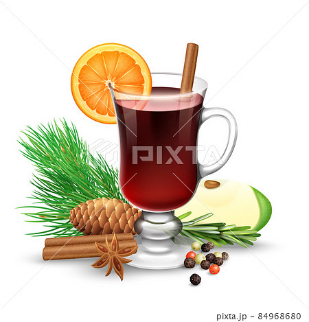 Red Mulled Wine For Winter And Christmas 84968680