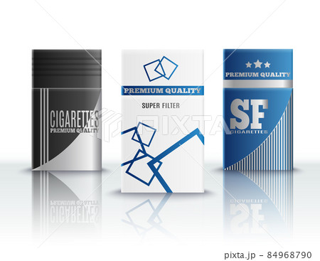 Cigarette Packs Realistic Set 84968790