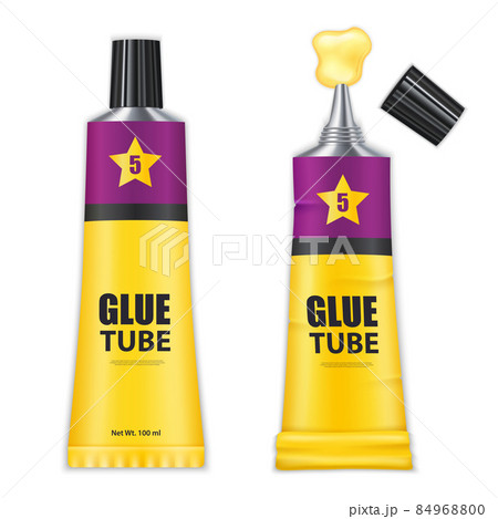 Glue Tubes Realistic Set Glue Tubes Realistic Set 84968800