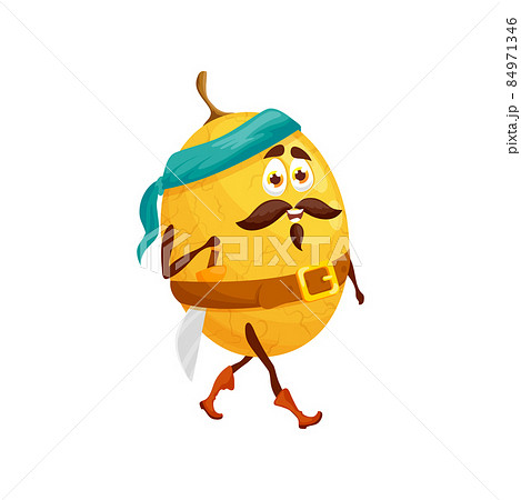 Pirate emoticon plum or fig purple tropical fruit isolated berry cartoon character. Vector exotic food dessert, ripe summer cluster or sycamore fig. Fruit corsair buccaneer in captain hat and sword Pirate emoticon plum or fig purple tropical fruit isolated berry cartoon character. Vector exotic food dessert, ripe summer cluster or sycamore fig. Fruit corsair buccaneer in captain hat and sword 84971346