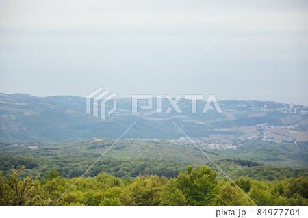 beautiful landscape on top of the mountain on a journey beautiful landscape on top of the mountain on a journey 84977704