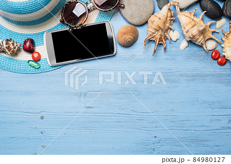 Summer objects for vacation 84980127