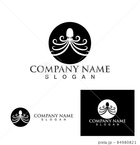 octopus animal logo and symbol icon vector image 84980821