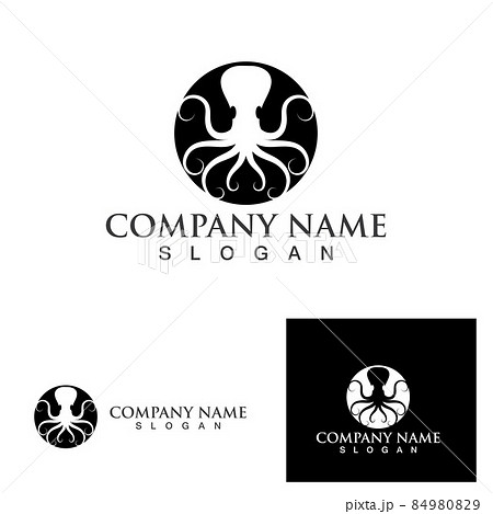 octopus animal logo and symbol icon vector image 84980829