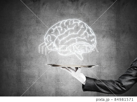 Concept of mind abilities development. 84981571