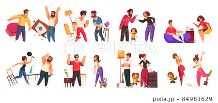 Conflicting People Compositions Set 84983629