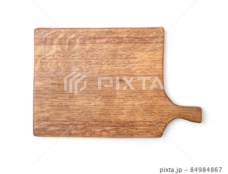 Cutting board isolated on white. Cutting board isolated on white. 84984867