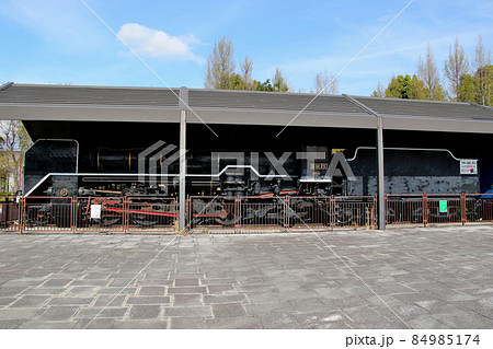 三田市　機関車のある公園～はじかみ池公園～  SL D51 側面より 84985174