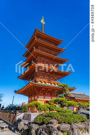飯沼観音 五重塔(千葉県銚子市) 飯沼観音 五重塔(千葉県銚子市) 84989708