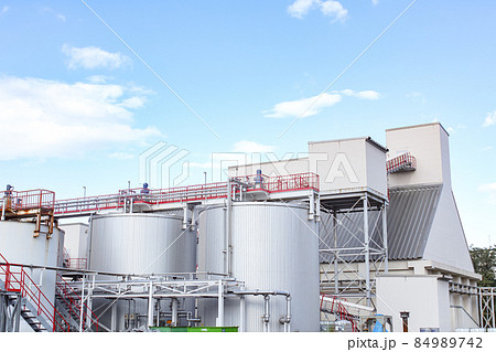 製紙用白色顔料製造工場 84989742