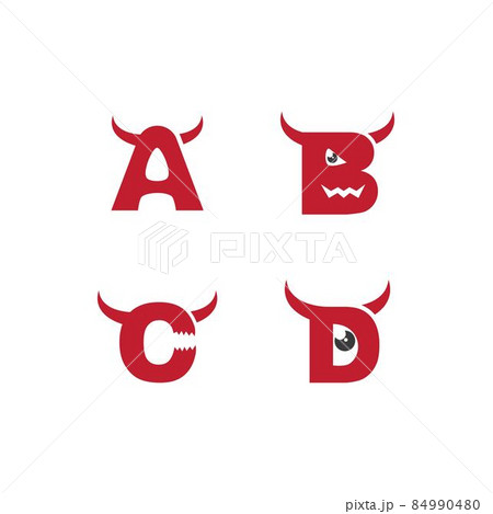 Initial letter with Devil Horn 84990480