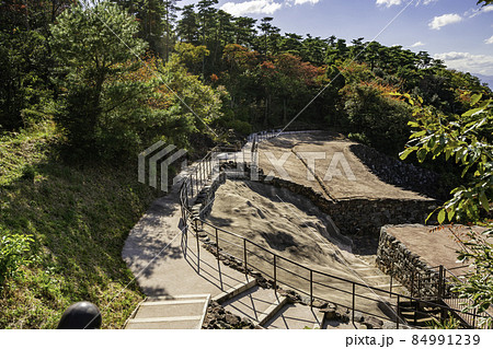 屋嶋城　城門　香川県高松市 84991239