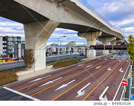 東京板橋・笹目通リと首都高5号線 84992016