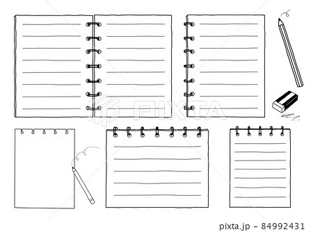 リングノートのフレームセット 84992431