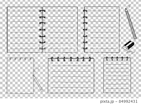 リングノートのフレームセット 84992431