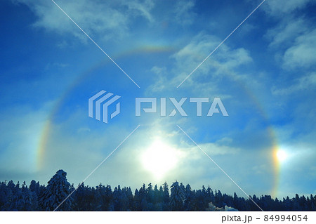 幻日と日暈 幻日と日暈 84994054