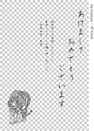 White tiger front line drawing White tiger front line drawing 84994248