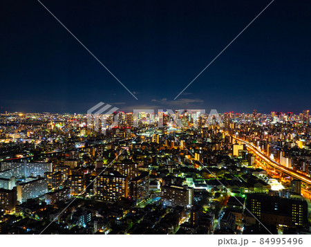 大阪市内の夜景 84995496