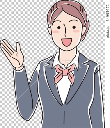 職業女性_接待員_上半身_介紹 職業女性_接待員_上半身_介紹 84995672