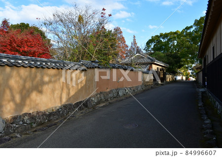 秋の杵築城下町 武家屋敷 秋の杵築城下町 武家屋敷 84996607