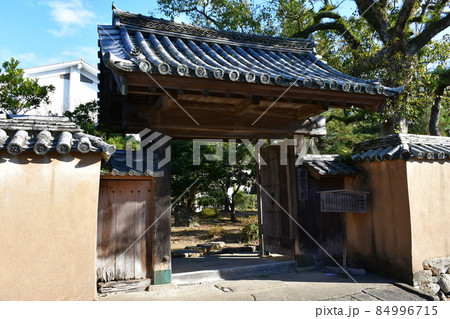 秋の杵築城下町　武家屋敷 84996715