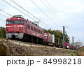 鹿児島本線を行くED761019コンテナ貨物列車 84998218