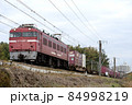 鹿児島本線を行くED761019コンテナ貨物列車 84998219