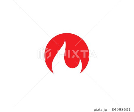 Fire flame illustration 84998631