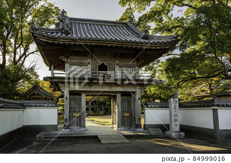 四国八十八箇所9番　法輪寺　仁王門　徳島県阿波市 84999016