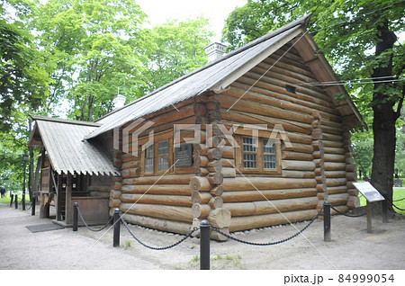 ロシア、モスクワ、コローメンスコエ、ピョートル大帝が住んでいた小屋 ロシア、モスクワ、コローメンスコエ、ピョートル大帝が住んでいた小屋 84999054