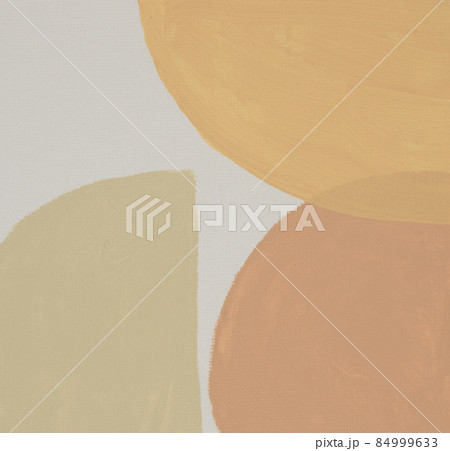 Handmade minimal geometric abstract artwork. Boho, Nordic, Scandinavian modern wall art. Hand drawn on canvas. 84999633