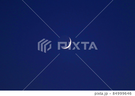 2021年11月7日秋の二日月 2021年11月7日秋の二日月 84999646