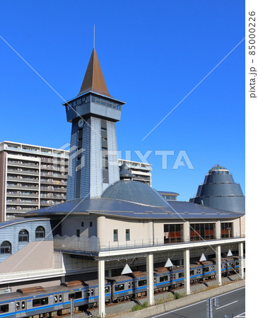 北総鉄道京成電鉄の駅の印旛日本医大駅　いんばにほんいだいえき　千葉県印西市　日本医科大学千葉北総病院 85000226