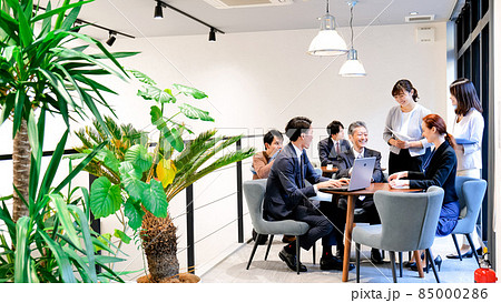 ストックフォト撮影現場 85000286