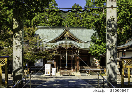 大麻比古神社　拝殿　徳島県鳴門市 85000647