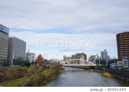 不来方橋からの風景 開運橋 不来方橋からの風景 開運橋 85001350