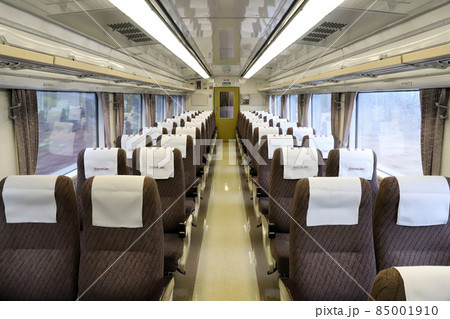 キハ183系オホーツク・大雪の車内の写真素材 [85001910] - PIXTA