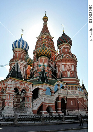 ロシア、モスクワ、赤の広場、ワシリー寺院(ポクロフスキー聖堂) ロシア、モスクワ、赤の広場、ワシリー寺院(ポクロフスキー聖堂) 85002699