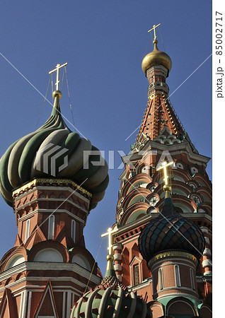 ロシア、モスクワ、赤の広場、ワシリー寺院(ポクロフスキー聖堂) ロシア、モスクワ、赤の広場、ワシリー寺院(ポクロフスキー聖堂) 85002717