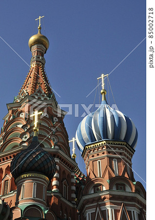 ロシア、モスクワ、赤の広場、ワシリー寺院(ポクロフスキー聖堂) ロシア、モスクワ、赤の広場、ワシリー寺院(ポクロフスキー聖堂) 85002718