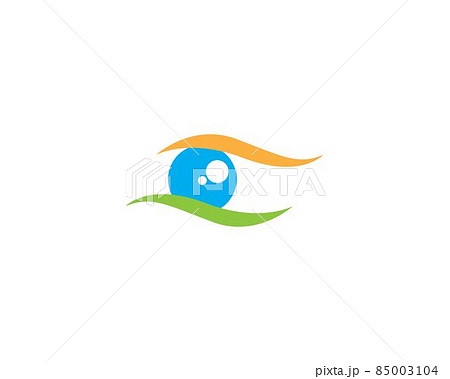 Eye illustration vector 85003104