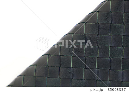 緑色のメッシュ素材・牛革メッシュ・財布 85003337