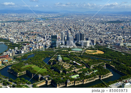 大阪城～空撮～ 85003973
