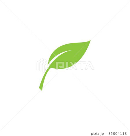 Green Leaf Logo Ecology Pixta