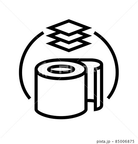 rubber production line icon vector illustration 85006875