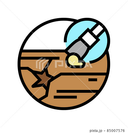 laminate floor repair color icon vector illustration laminate floor repair color icon vector illustration 85007576