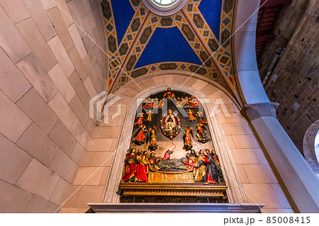 interiors San Frediano basilica, Lucca, Italy 85008415
