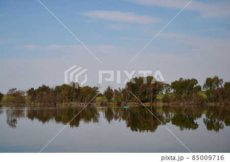 Lake Butmiya is a place of extraordinary beauty in the northern Golan in Israel Lake Butmiya is a place of extraordinary beauty in the northern Golan in Israel 85009716